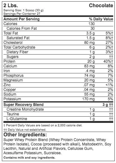 PureBuild Whey Protein – Rich Chocolate (2lb) - Image 3